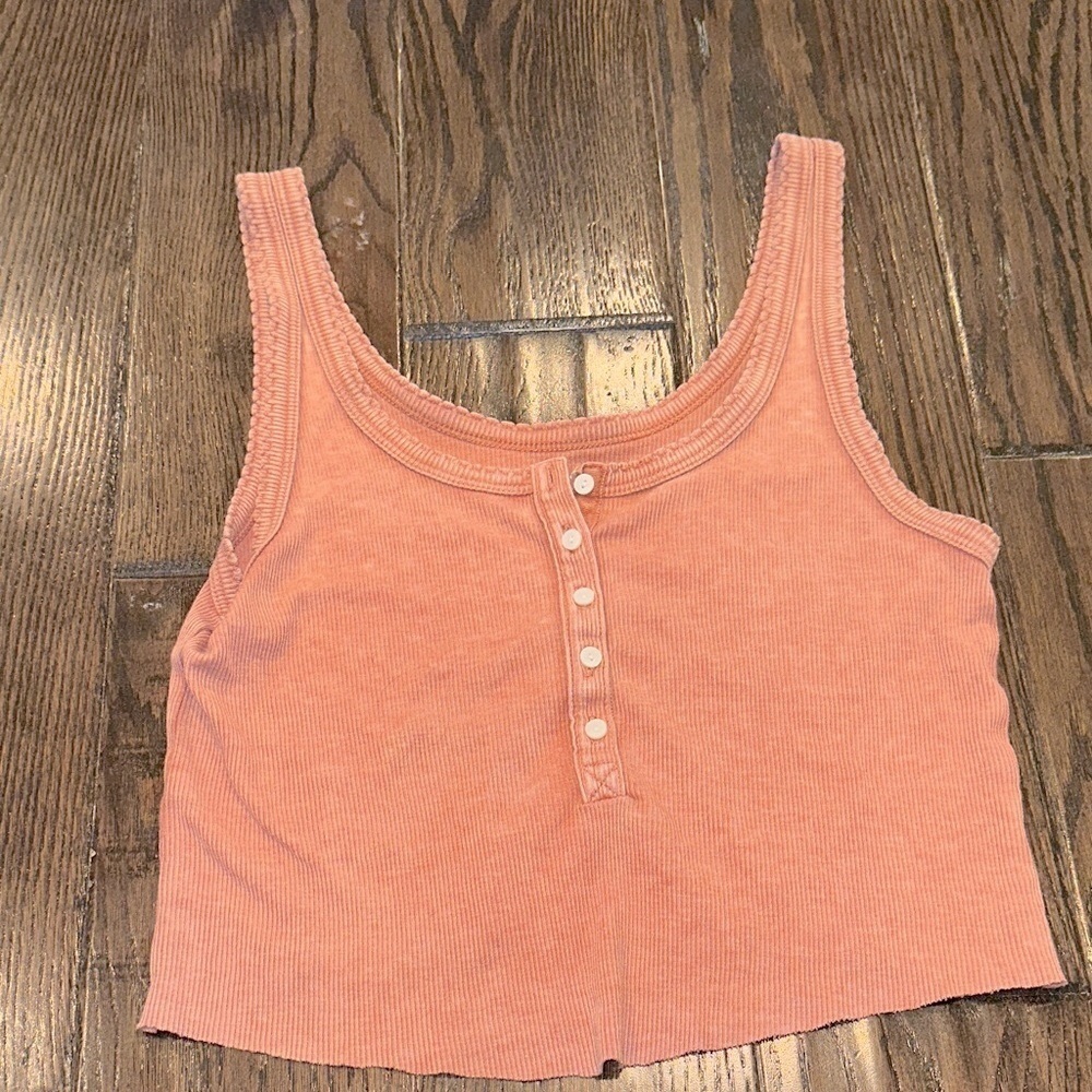 Aerie Knit cropped Tank Top size medium